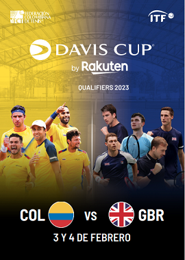 Revista Copa Davis - Colombia vs Gran Bretaña 2023